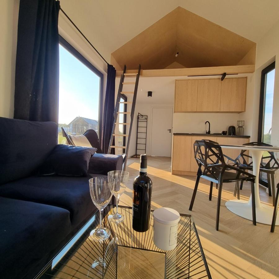 Bosko Domki Z Sauna I Balia W Sulminie Obok Gdanska Екстериор снимка